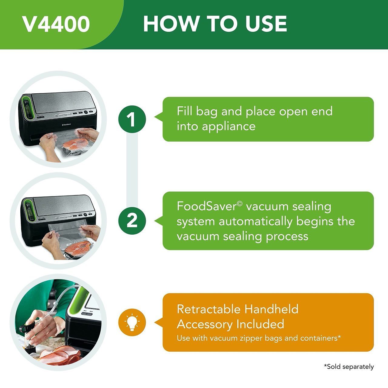 FoodSaver V4400 Vacuum Sealing System